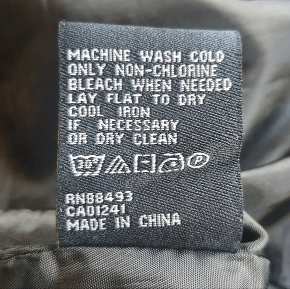 Blanc Noir Black Ruffled Trench Coat Womens M - Picture 15 of 16